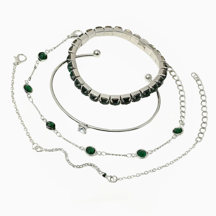 Conjunto Quattro Pulseiras | Três Gerações