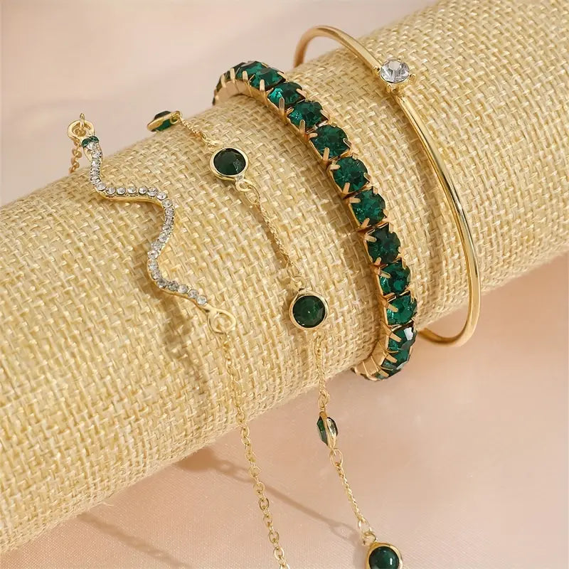 Conjunto Quattro Pulseiras | Três Gerações