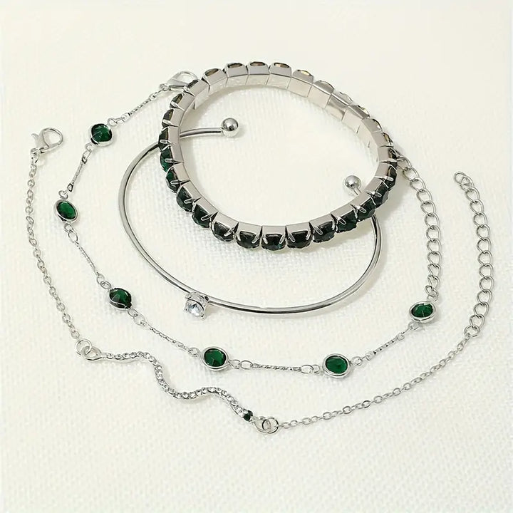 Conjunto Quattro Pulseiras | Três Gerações