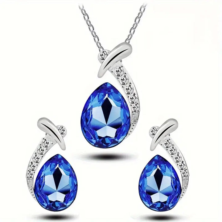 Conjunto de Joias Clássico de Elegância Sereia