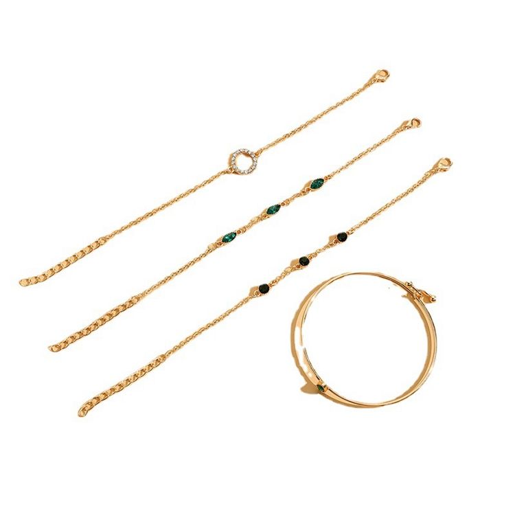 Conjunto Quattro Braceletes | Três Gerações