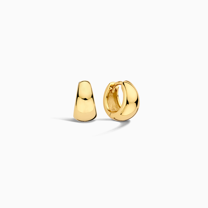 Mini Argolas Rue | Dourado