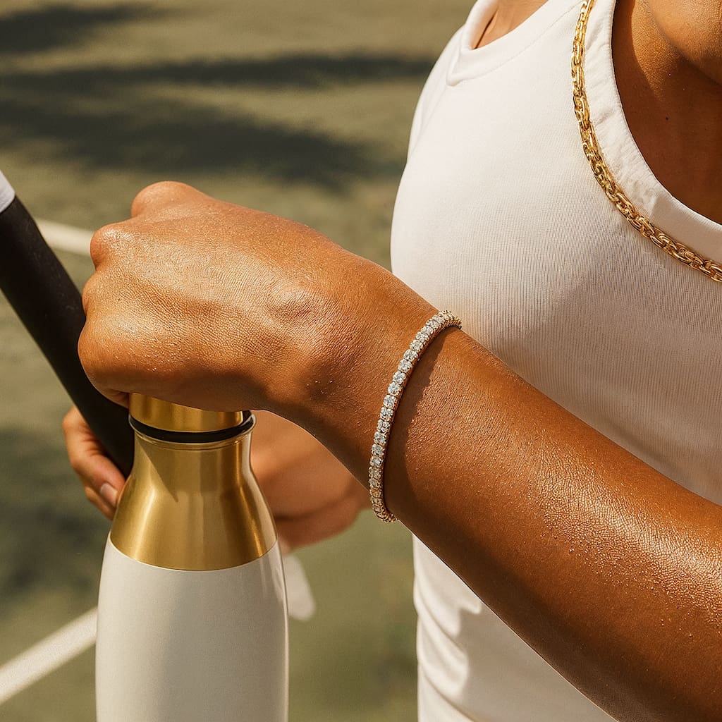 "MIAMI" BRACELETE DE TÊNIS CLÁSSICO