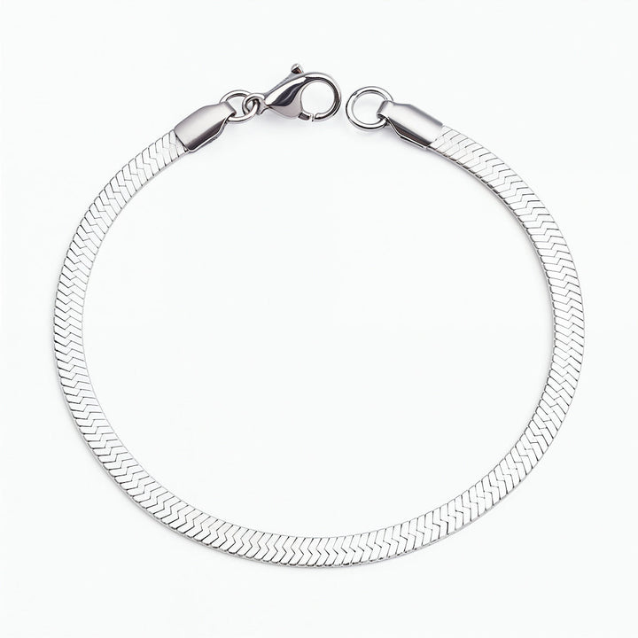 "BRACELETE EM ESPINHA DE PEIXE" SANTORINI