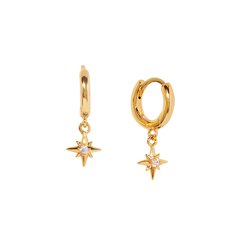 Brincos Milão| Dourado