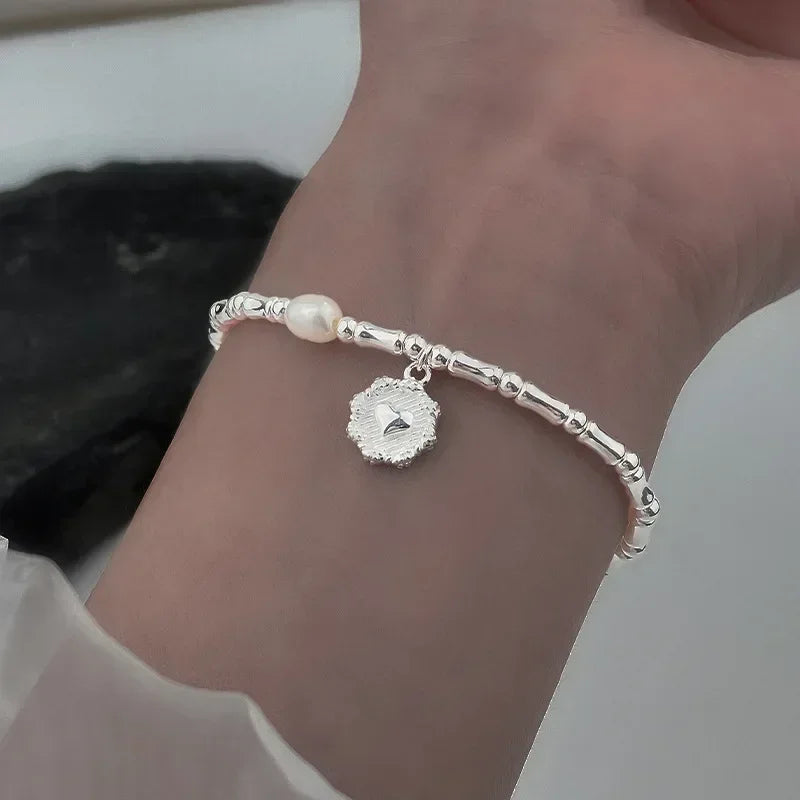 Pulseira Coração | Madreperla