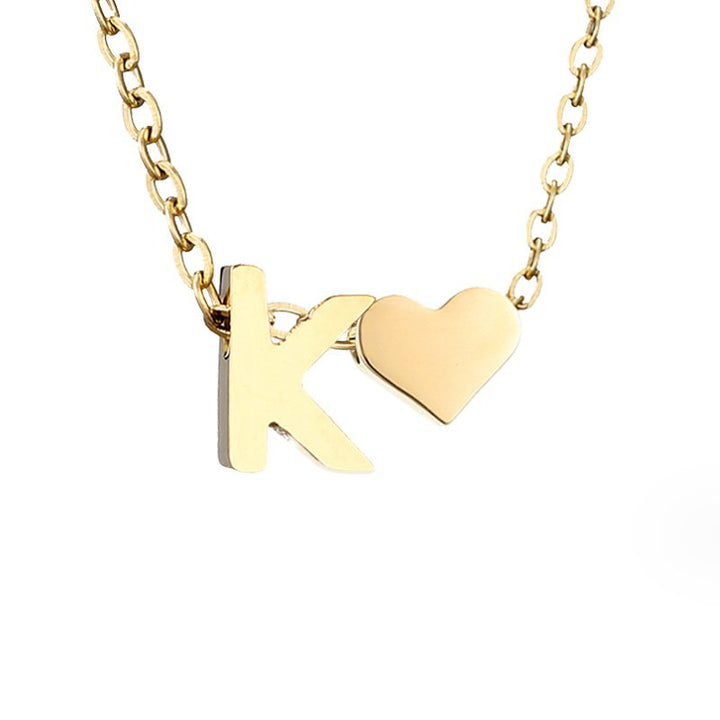 Colar de Ouro 'Eternal Love' com Letra