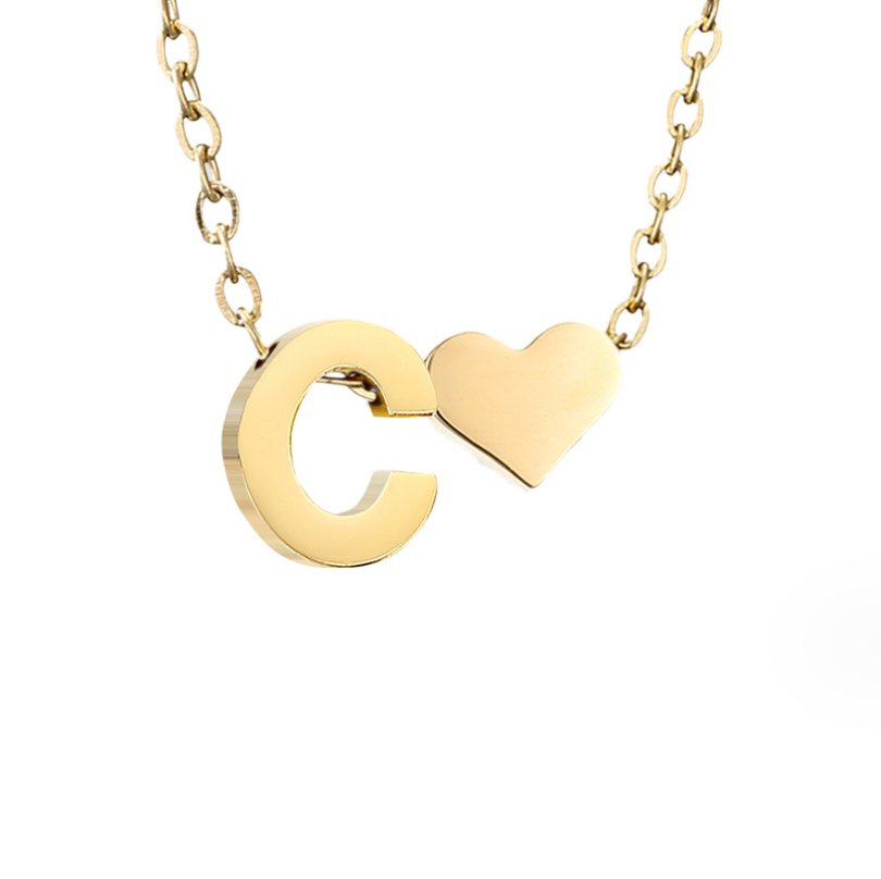 Colar de Ouro 'Eternal Love' com Letra