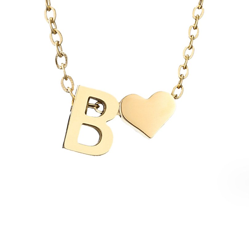 Colar de Ouro 'Eternal Love' com Letra