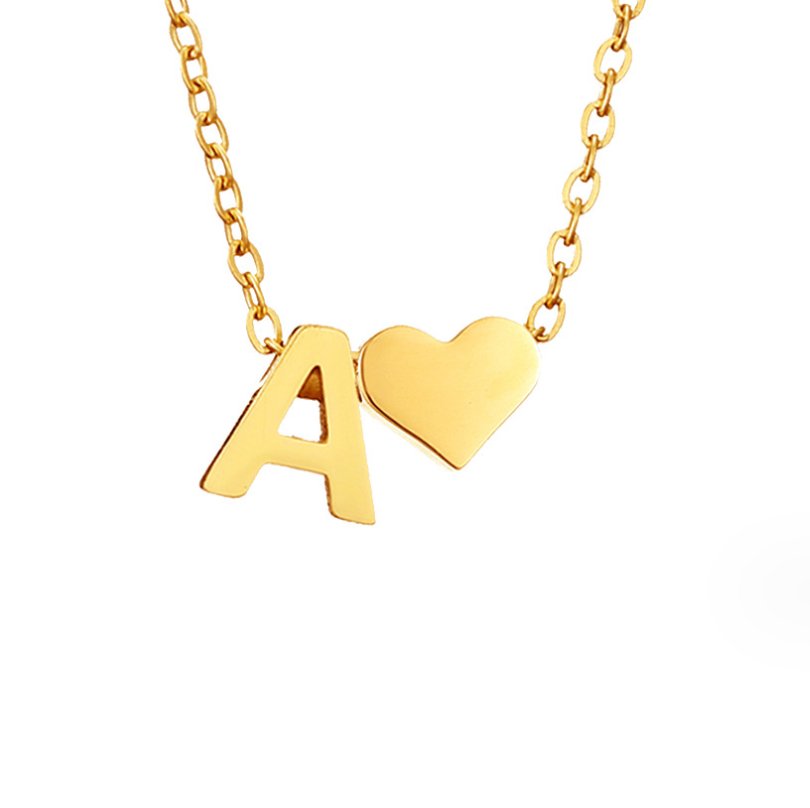 Colar de Ouro 'Eternal Love' com Letra