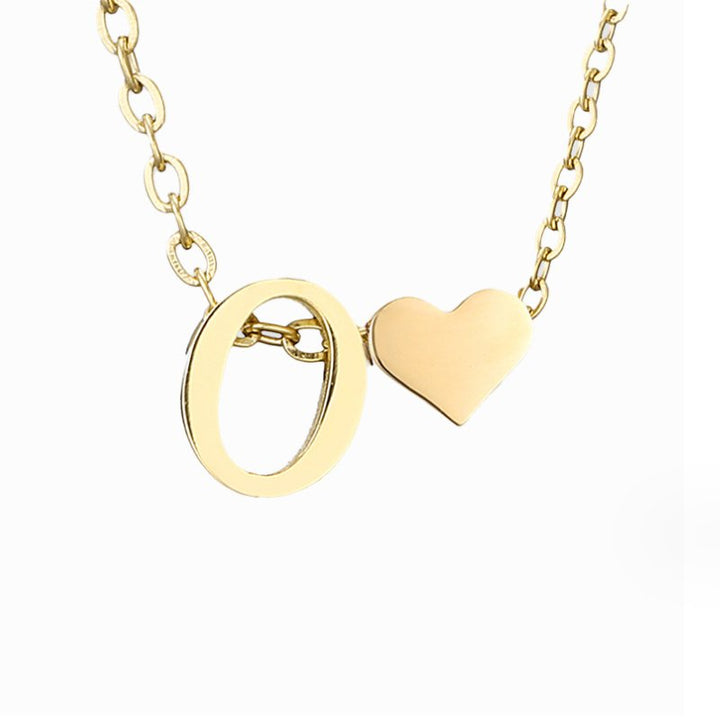Colar de Ouro 'Eternal Love' com Letra