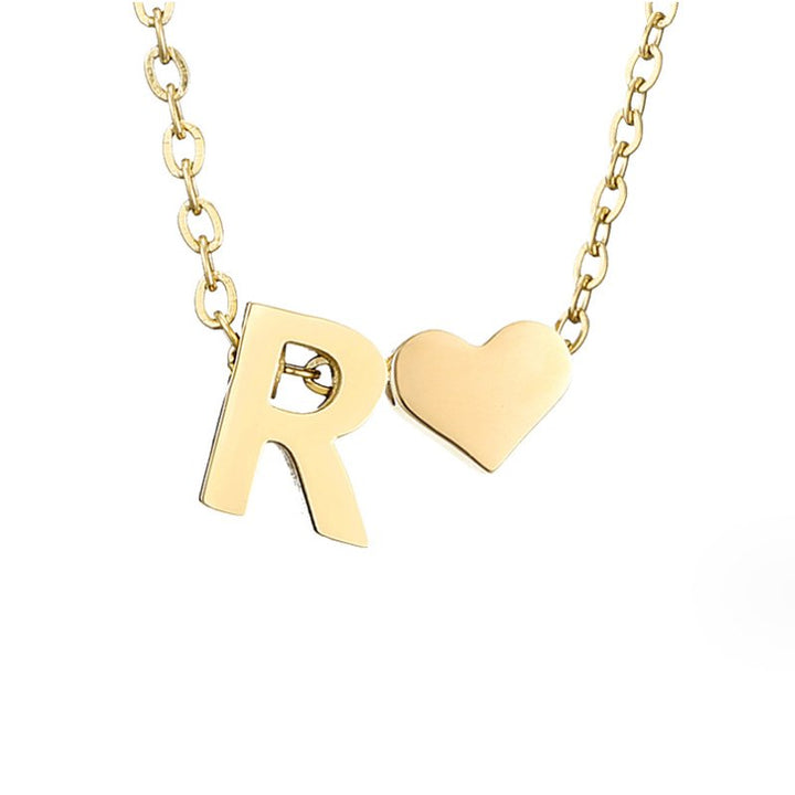 Colar de Ouro 'Eternal Love' com Letra
