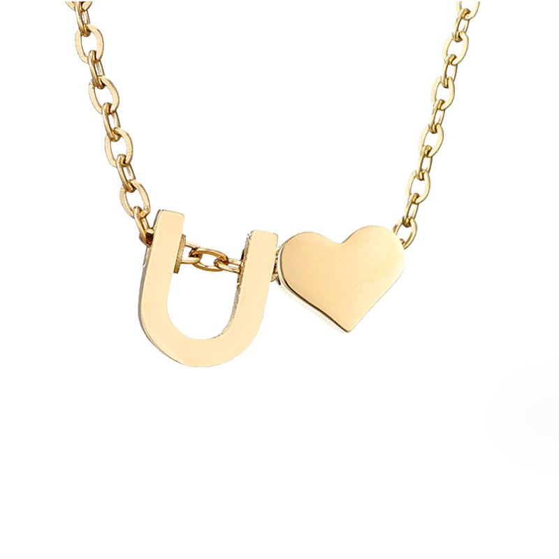 Colar de Ouro 'Eternal Love' com Letra