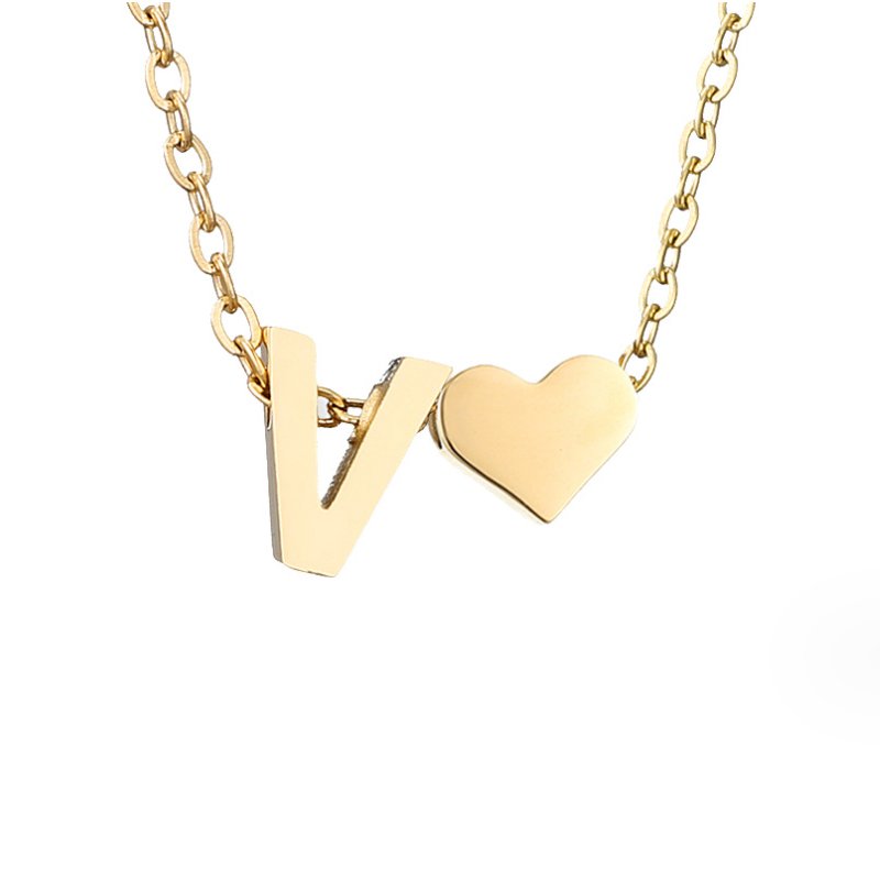 Colar de Ouro 'Eternal Love' com Letra