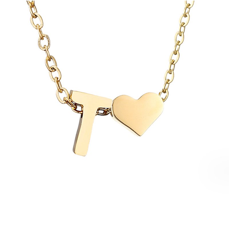 Colar de Ouro 'Eternal Love' com Letra