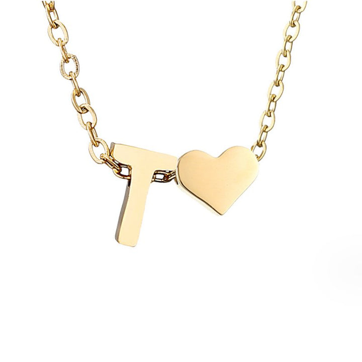 Colar de Ouro 'Eternal Love' com Letra