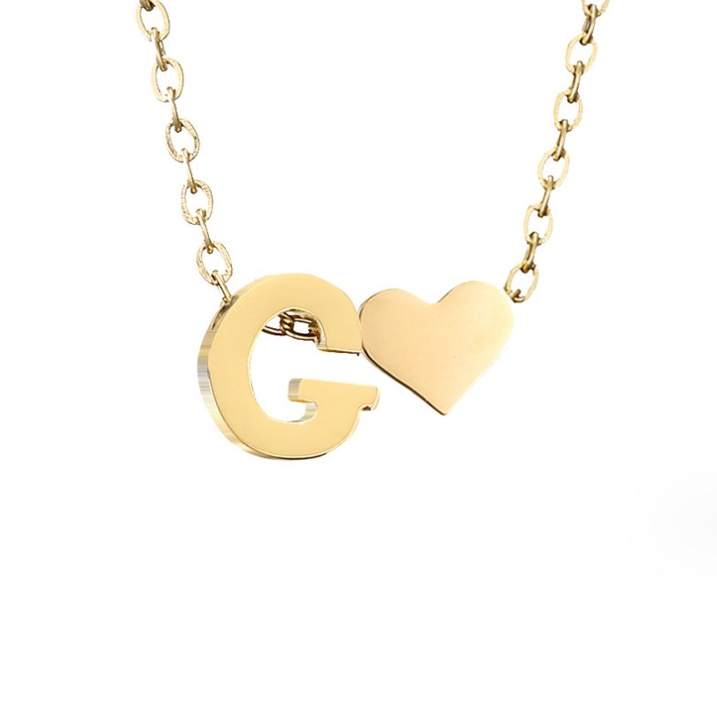 Colar de Ouro 'Eternal Love' com Letra