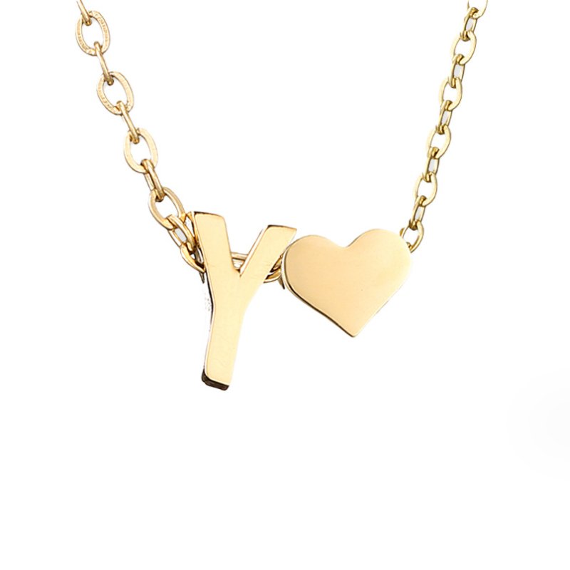 Colar de Ouro 'Eternal Love' com Letra
