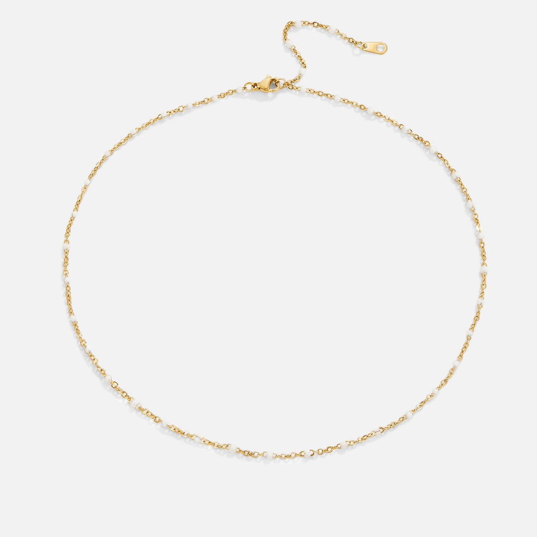 Colar Mila de Pérolas Brancas