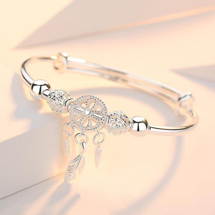 Pulseira de Sonho Ajustável Prata