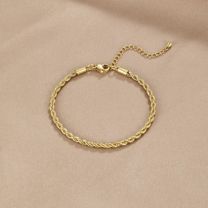 Pulseira Dourada Chic Torcida