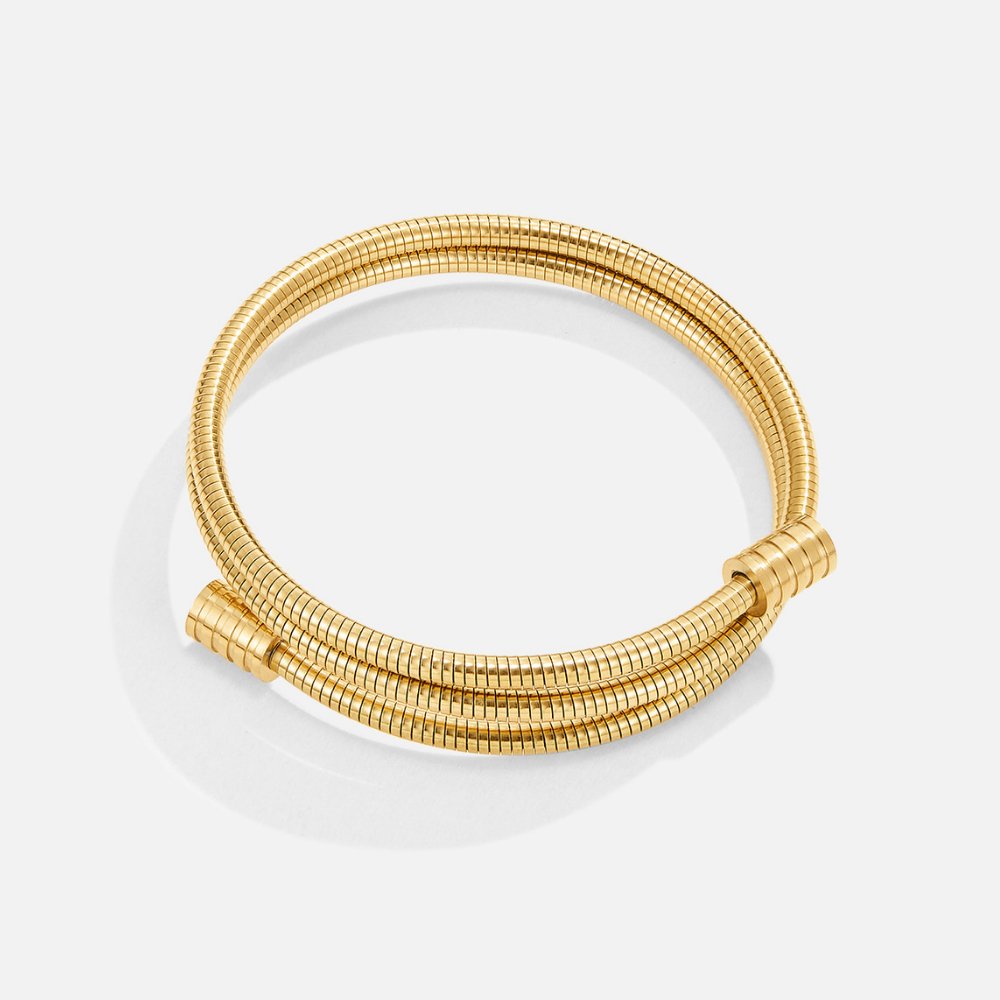 Pulseira de Ouro Torcido